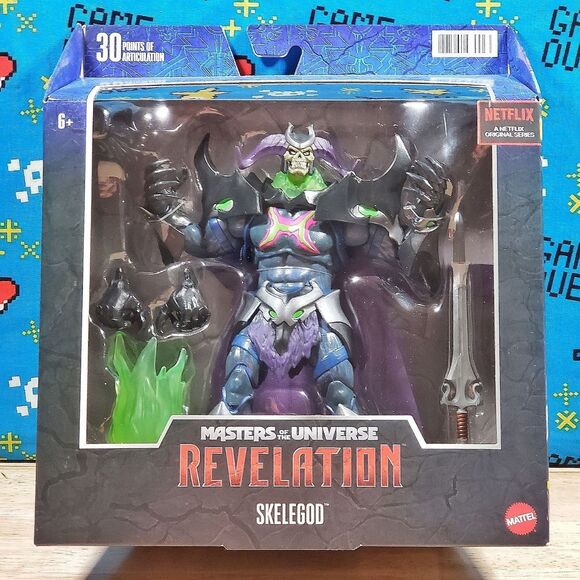 Mattel Masters of the Universe Masterverse Revelation Skelegod Skeletor He-Man - Picture 1 of 8